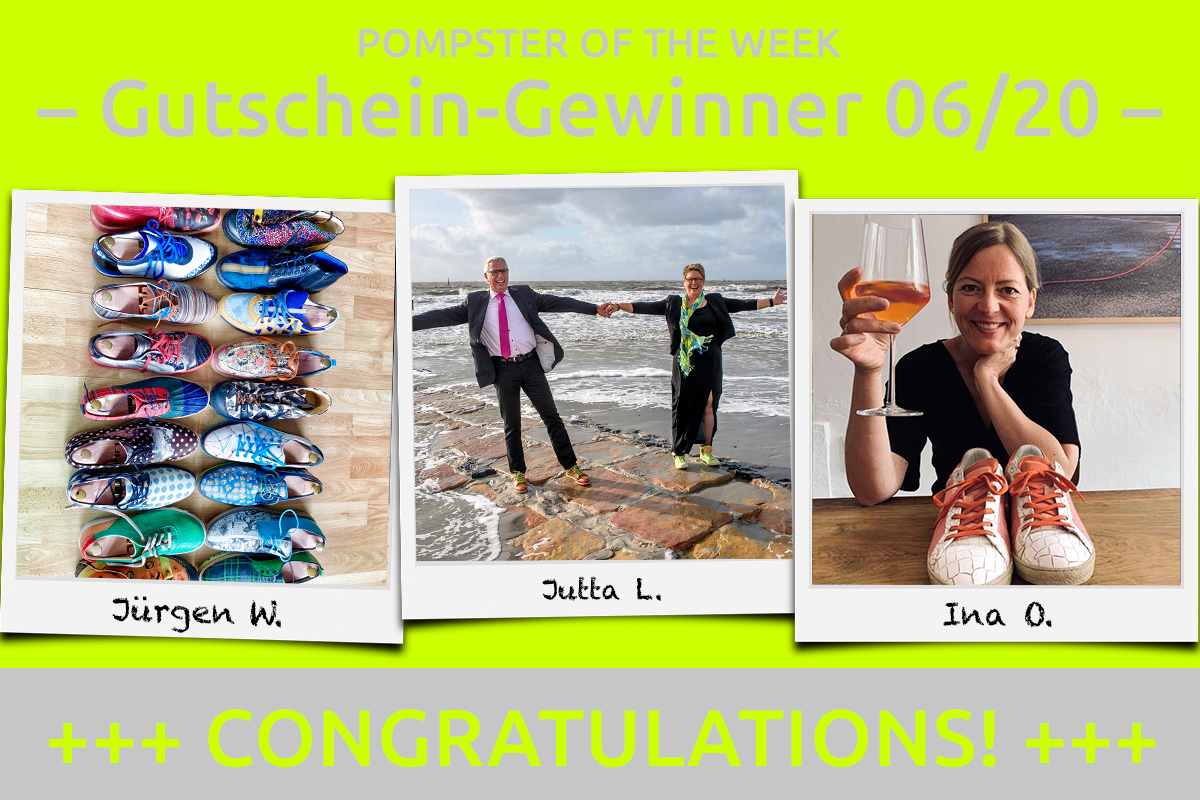 Pompster of the week | Gutschein-Gewinner Juni 2020