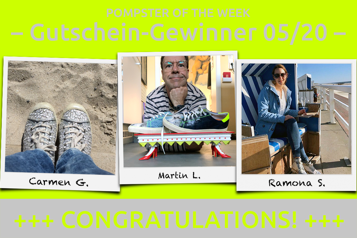 Pompster of the week | Gutschein-Gewinner Mai 2020